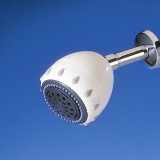 H2O-SH-WH-5: Deluxe Shower Filter (5 Settings)White Finish