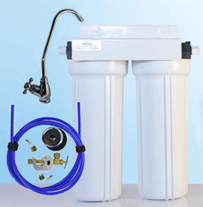 ESD-RUSD Replaceable Cartridge Undersink Water Filter w/Sediment Filter | Under Sink Water Purification System | ESD Water - Advanced Water Treatment Solutions