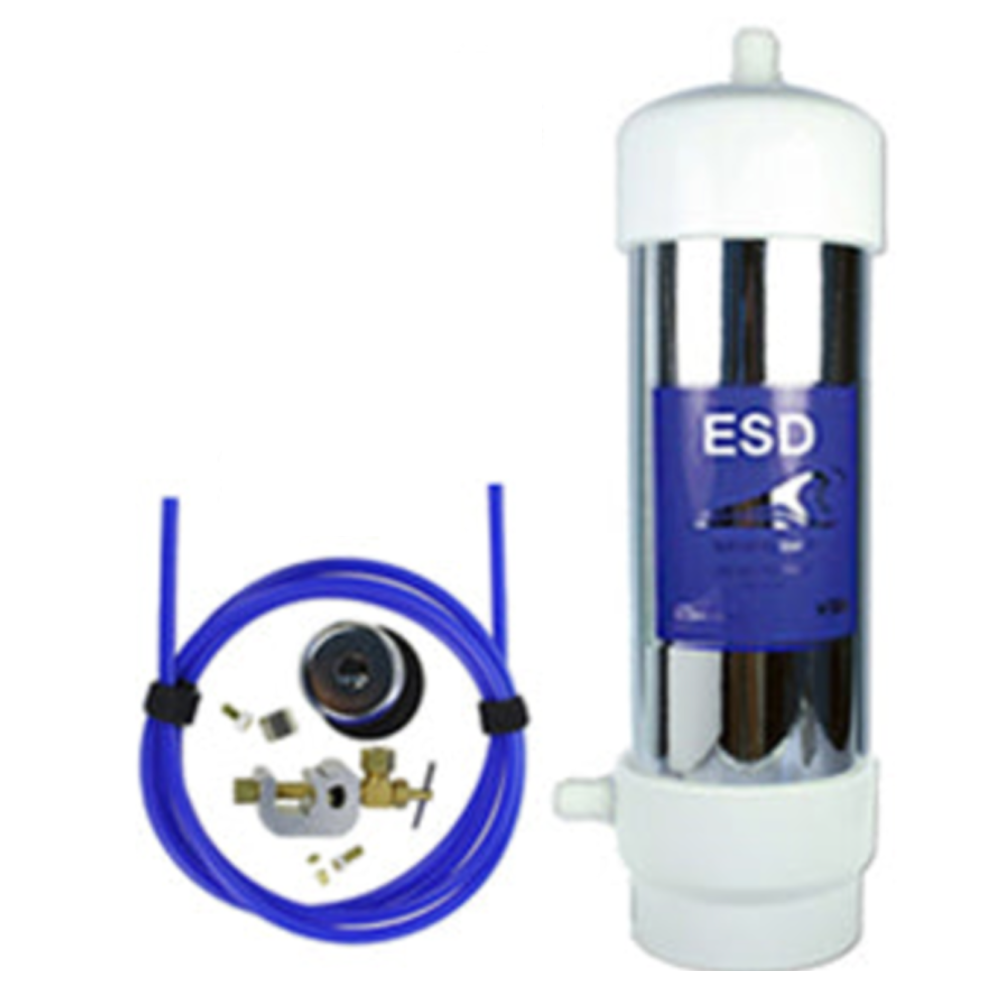 ESD-US4: Deluxe Under Sink Water Filter In-Line System | Below Sink Water Filtration | ESD Water - Advanced Water Treatment Solutions