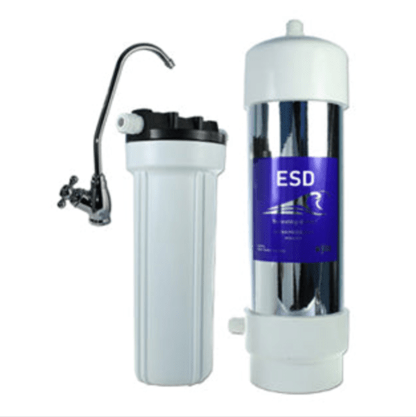 ESD-US4NR: Deluxe Under Sink w/ 10″ Nitrate Reducing Pre-Filter | Below Sink Water Filtration Systems | ESD Water - Advanced Water Treatment Solutions