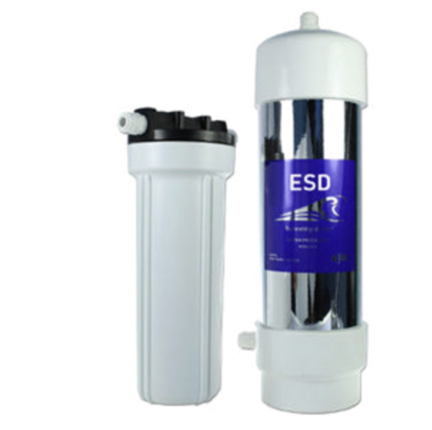 ESD-US4NR: Deluxe Under Sink w/ 10″ Nitrate Reducing Pre-Filter In-Line System | Below Sink Water Filtration Systems | ESD Water - Advanced Water Treatment Solutions