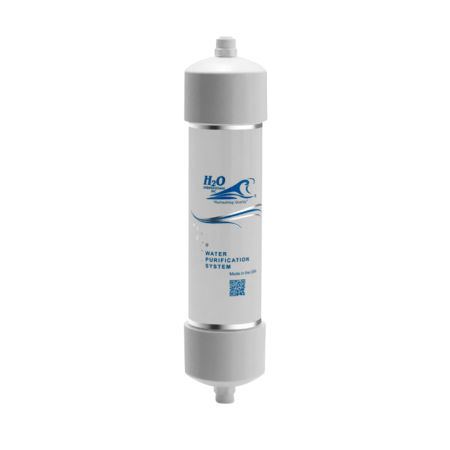 H2O-RC: Appliance and Icemaker In-Line Under Sink Water Filter For Chlorine Removal | Below Sink Water Filtration Systems | ESD Water - Advanced Water Treatment Solutions