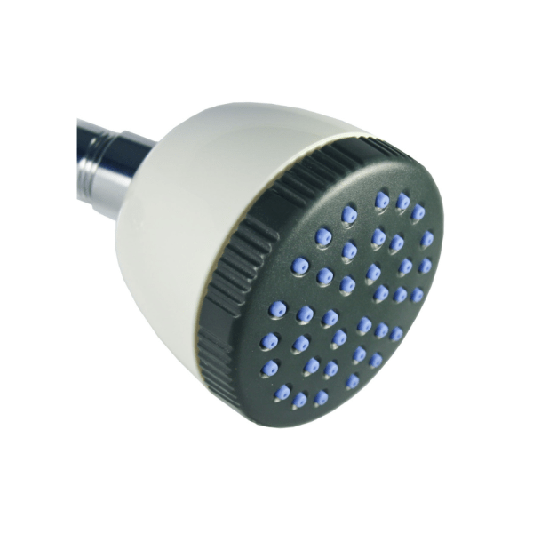Single Spray White Finish Shower Head Filter & Water Purifier | Shower Purifier Heads | ESD Water - Advanced Water Treatment Solutions