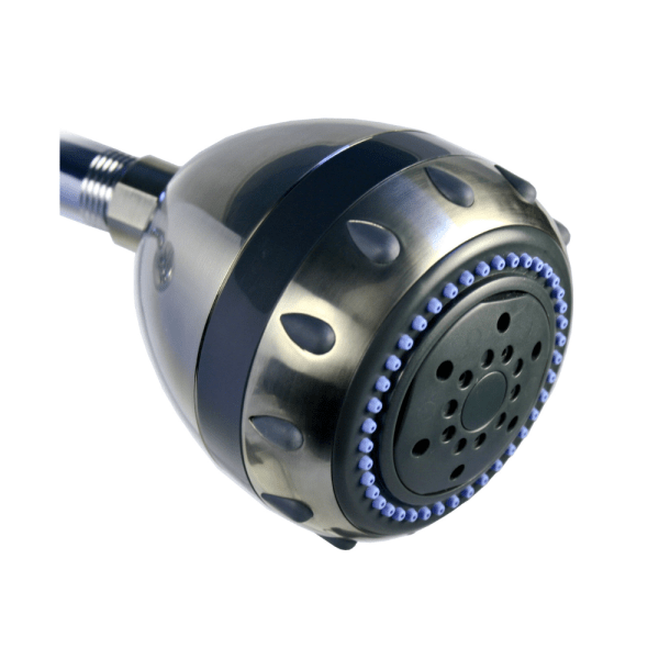 Satin Finish Deluxe Shower 5 Settings Water Filter & Purifier | Shower Purifier Heads | ESD Water - Advanced Water Treatment Solutions